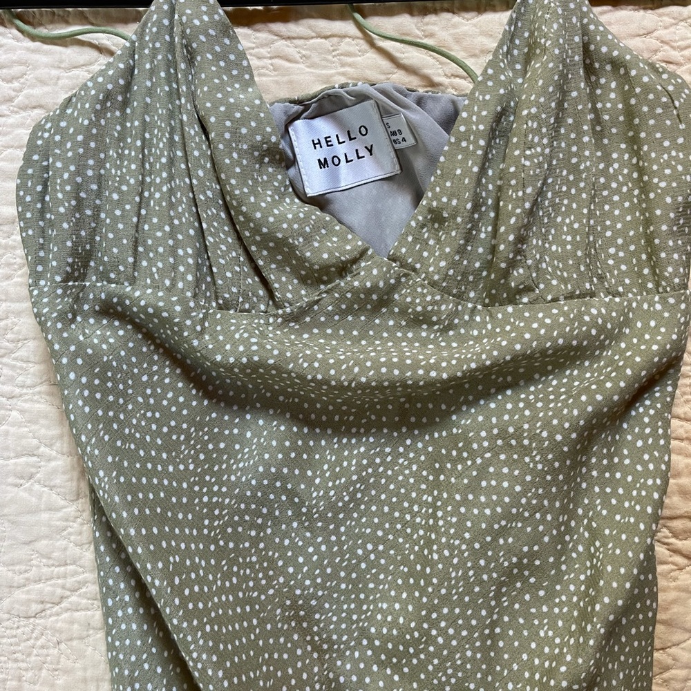 Hello Molly she could never dress